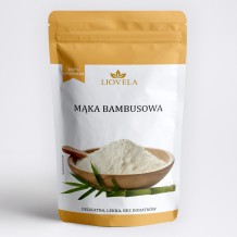 Mąka bambusowa, 100% błonnika bambusowego | Liovela