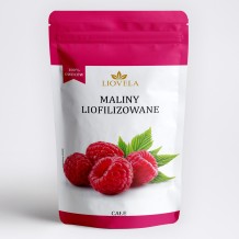 Maliny Liofilizowane 100% Naturalne – Bez Dodatku Cukru | Liovela