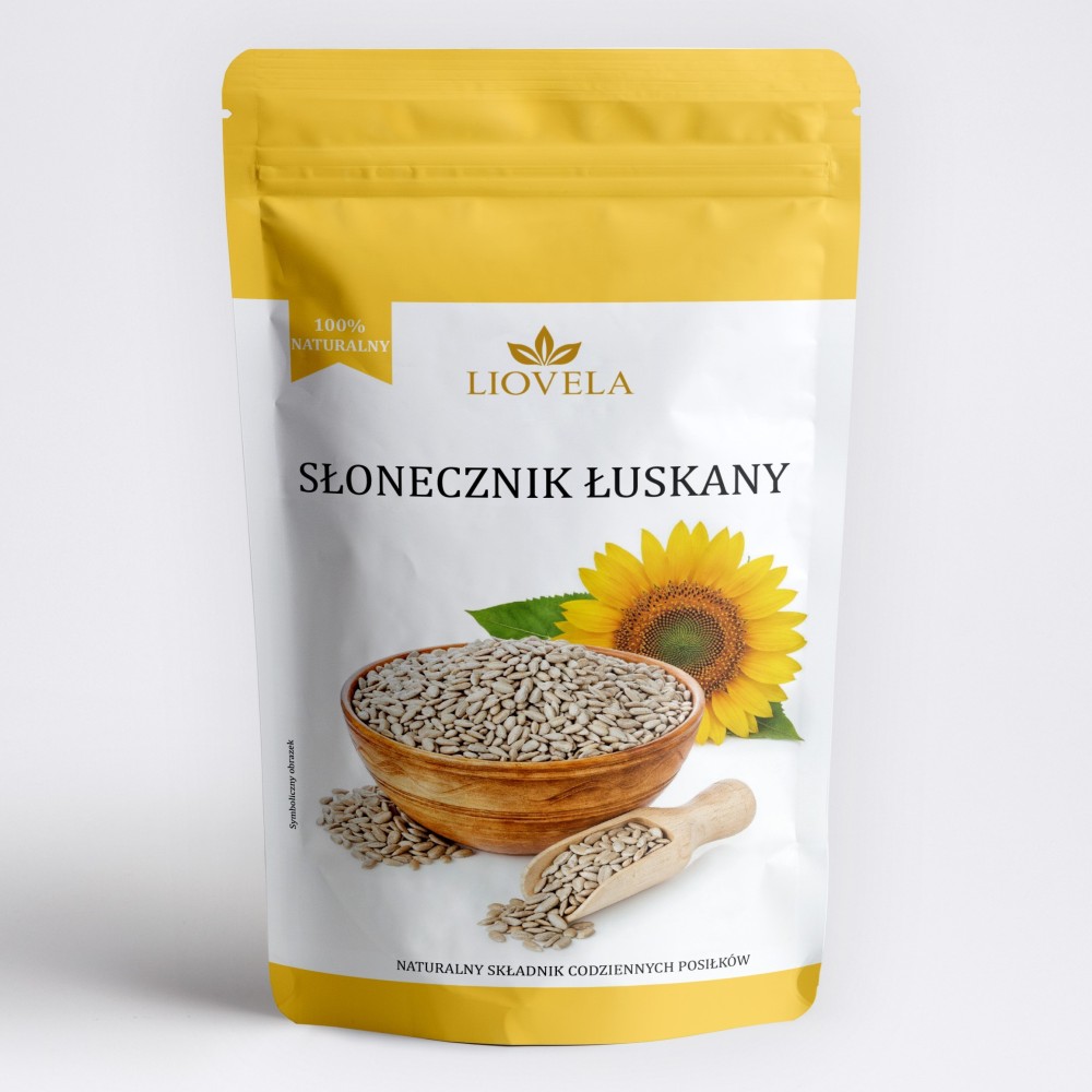 Lúpané Slnečnicové Semienka 100% Prírodné – Chrumkavé a Bohaté na Bielkoviny | Liovela