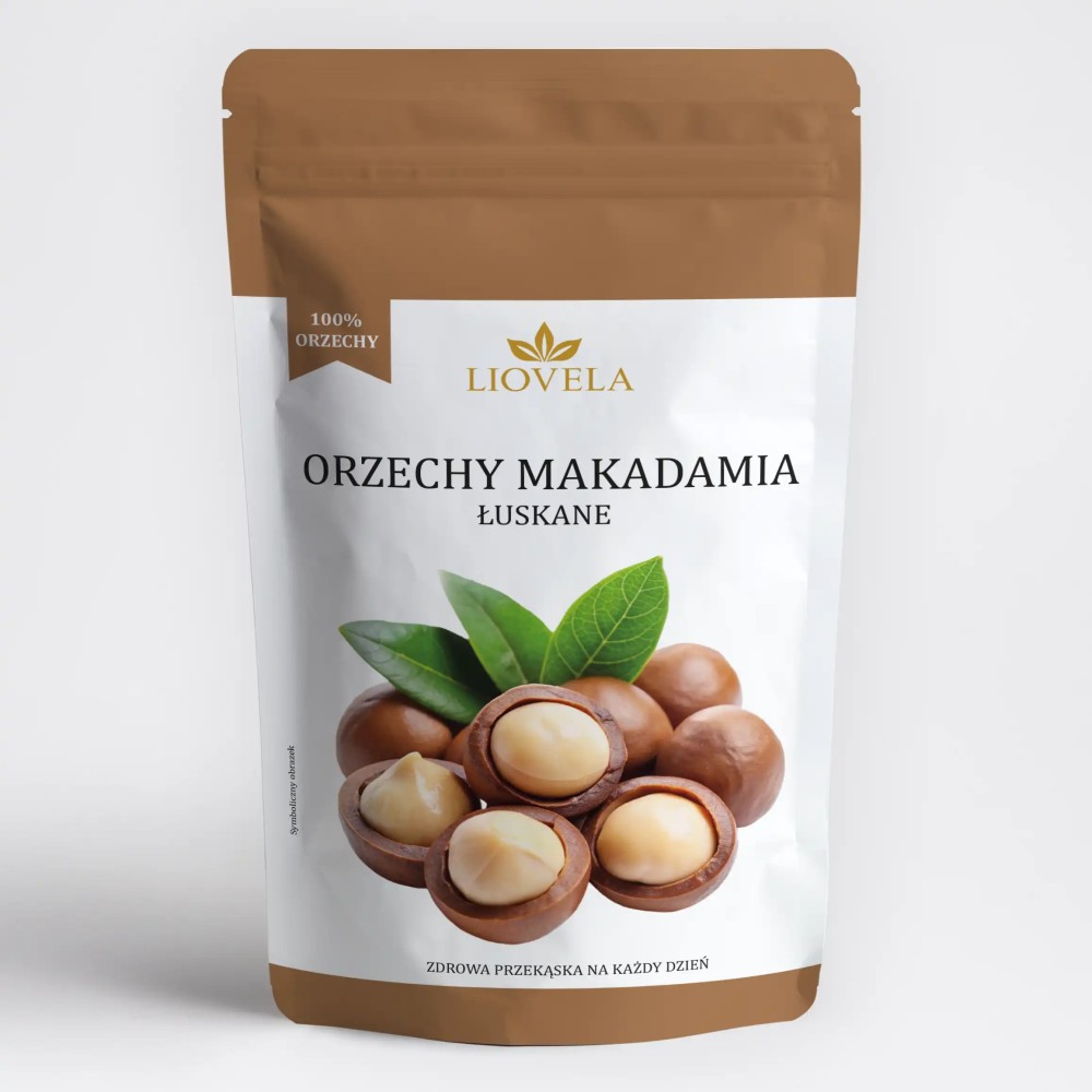 Makadamové Orechy Lúpané – Prémiové 100% Prírodné | Liovela