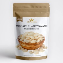 Migdały Prażone Solone – Chrupiące 100% Naturalne | Liovela