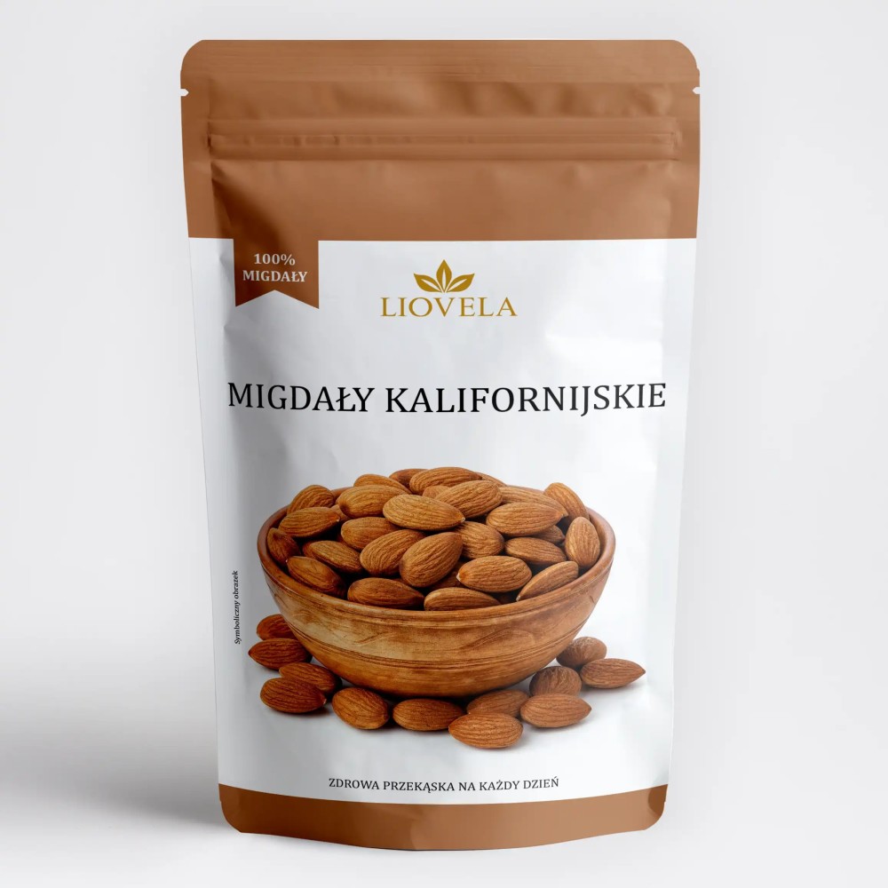 Kalifornské Mandle – Prémiová Kvalita 100% Přírodní | Liovela