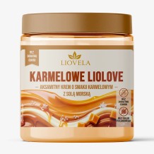 Krem Karmelowy Sól Morska – Bez Cukru 300g | LIOVELA