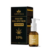 Olej CBD 10 % Full Spectrum Premium | Konopny | LIOVELA