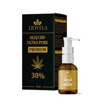 Olej CBD 30% Ultra Pure  Premium | Konopny | LIOVELA