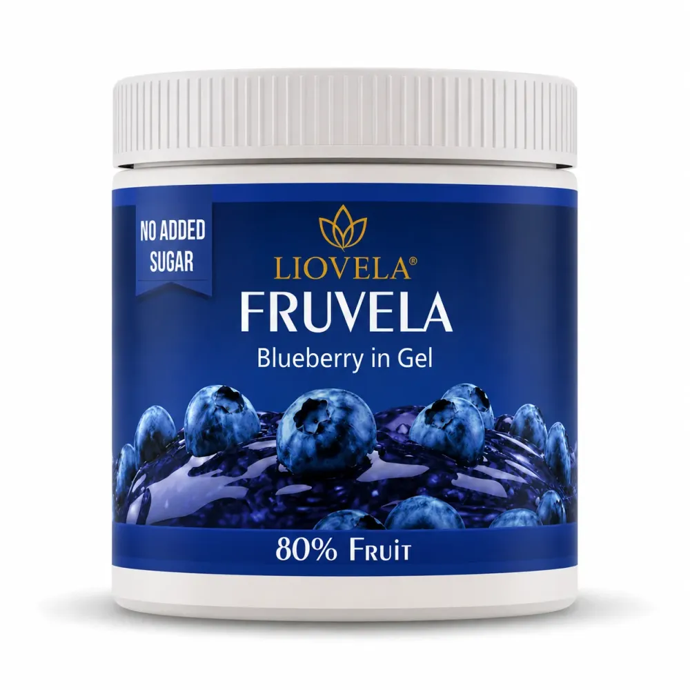Liovela Fruvela Čučoriedka | Ovocie v Géle Bez Cukru