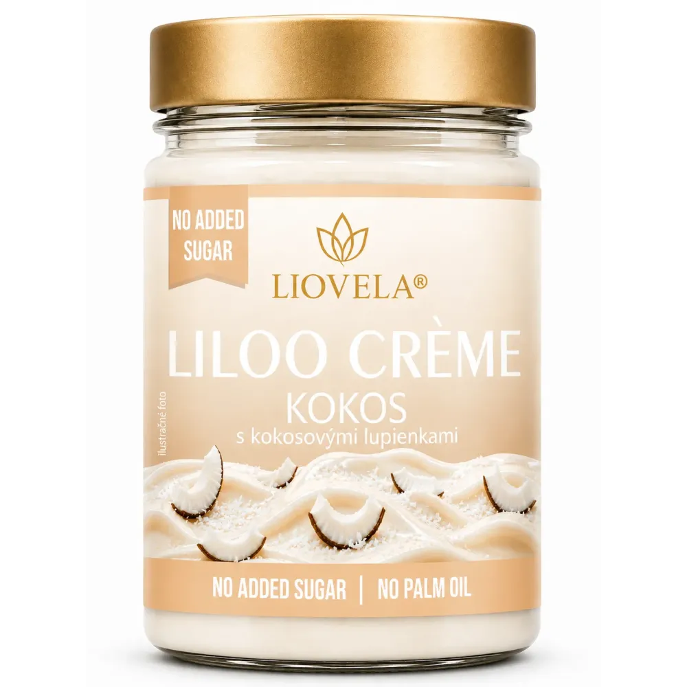 Coconut spread no added sugar, Liloo Crème | Liovela