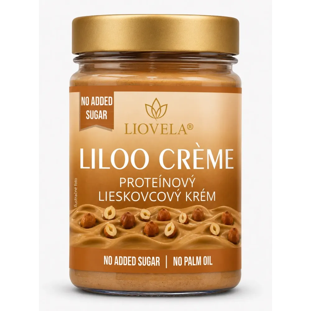 Liloo Crème Proteínový Lieskovcový Bez Cukru | Krém LIOVELA