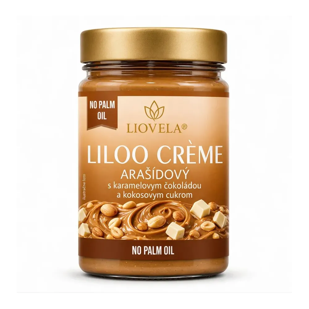 Liloo Crème Nuss Karamellschokolade Kokosblütenzucker LIOVELA