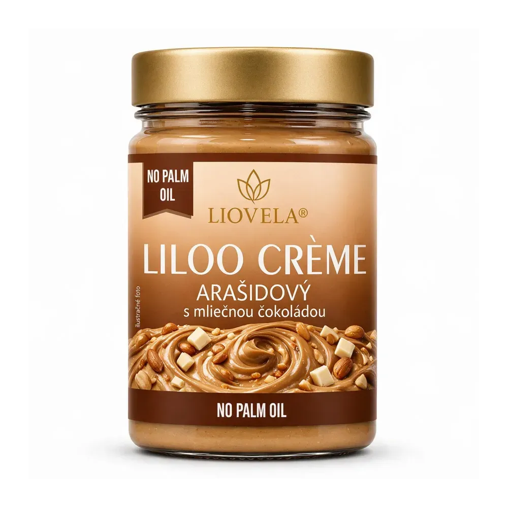 Liloo Crème Erdnuss mit Milchschokolade | LIOVELA Creme