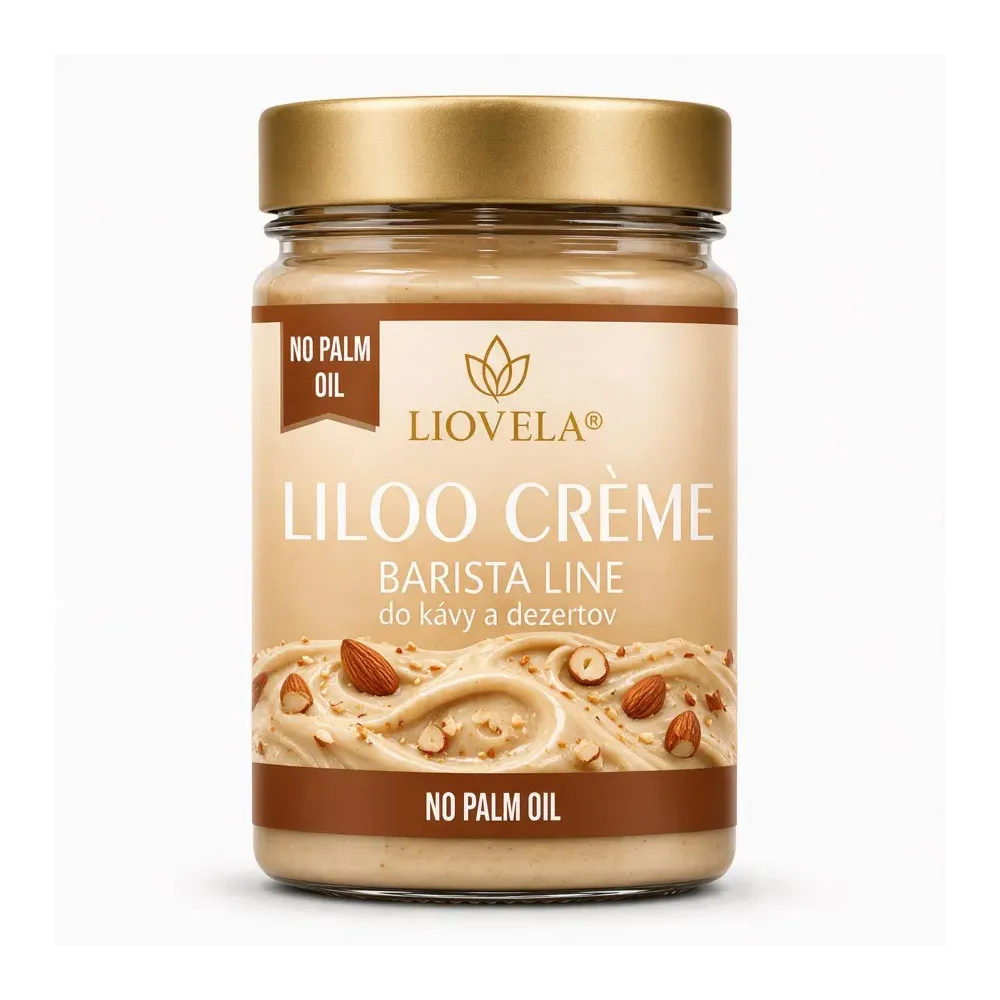 Liloo Crème Mandlový Barista Line | Krém do Kávy a Dezertů LIOVELA
