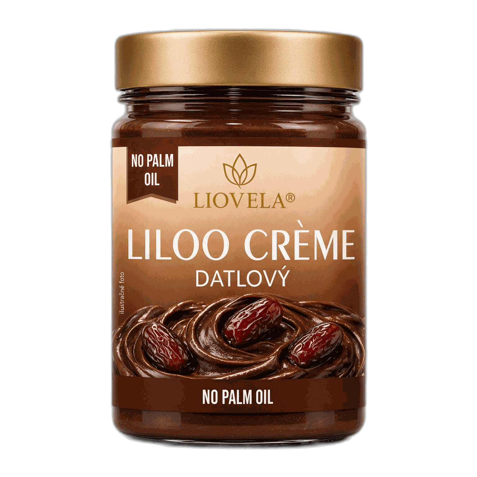 Liloo Crème Datlový - sklenice