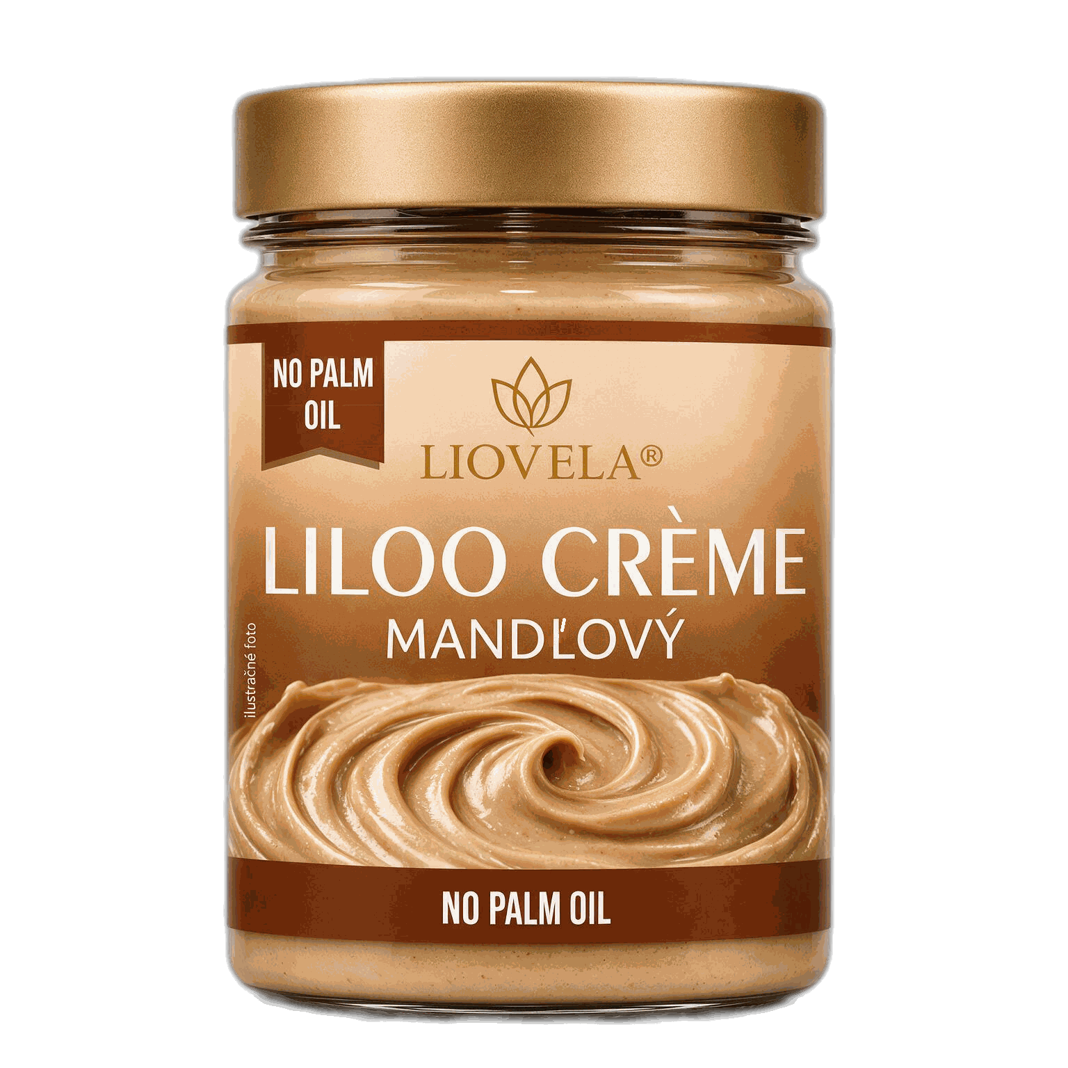 Liloo Crème Mandel - Glas